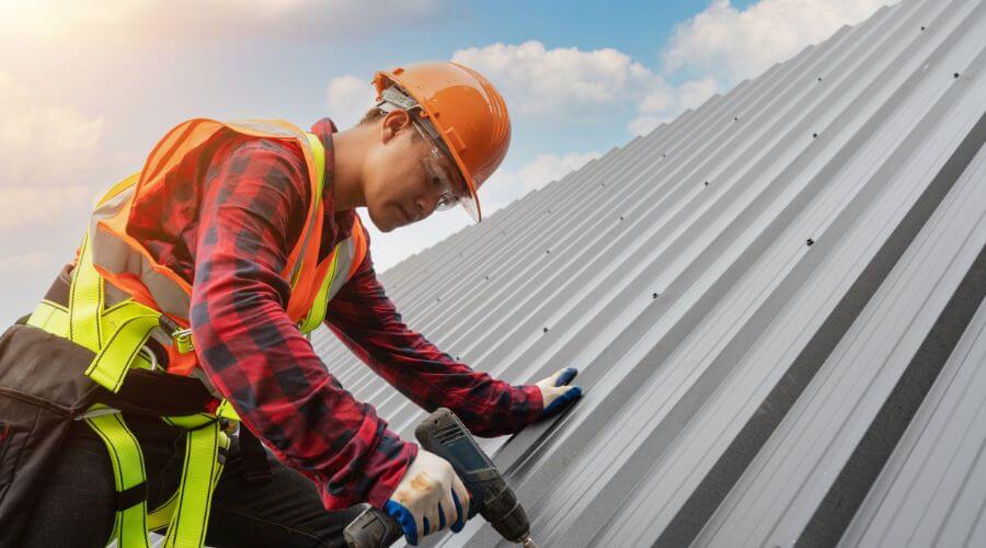Professional metal roof installation in Holden, ME